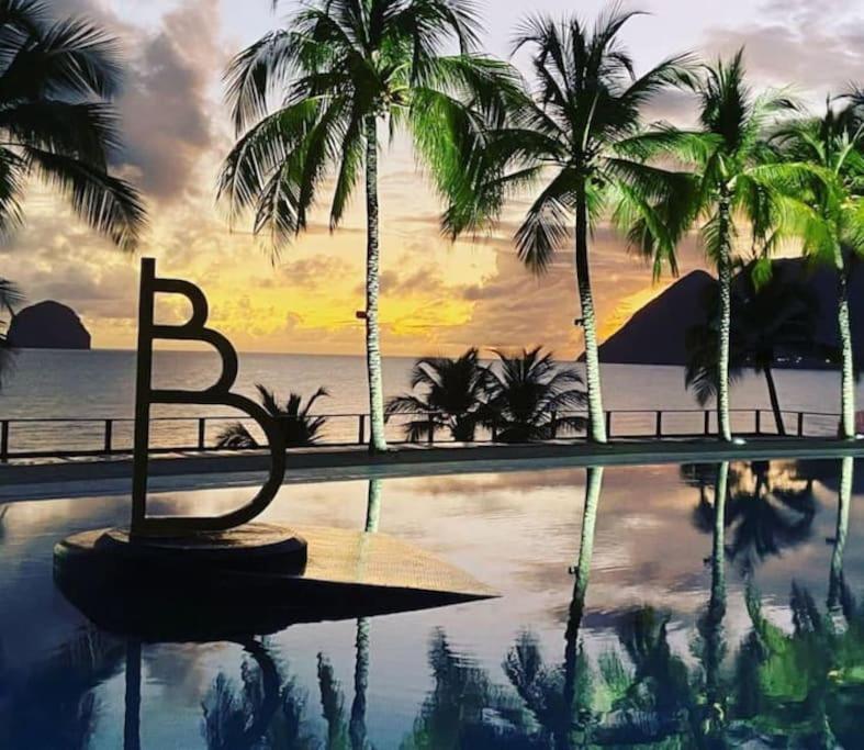 Appartement Terrasse Vue Mer Et Piscine Le Diamant Esterno foto